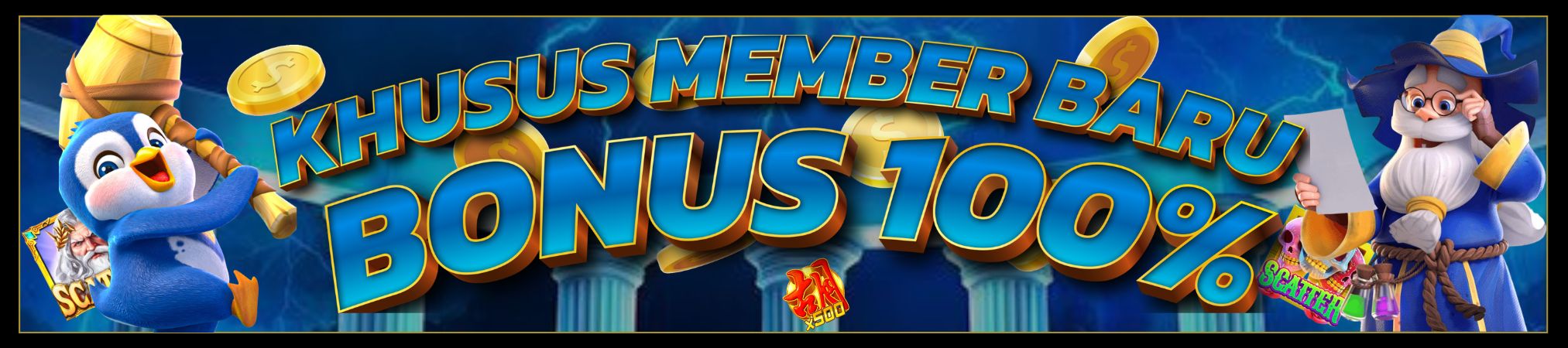 Bonus New Deposit 100% 